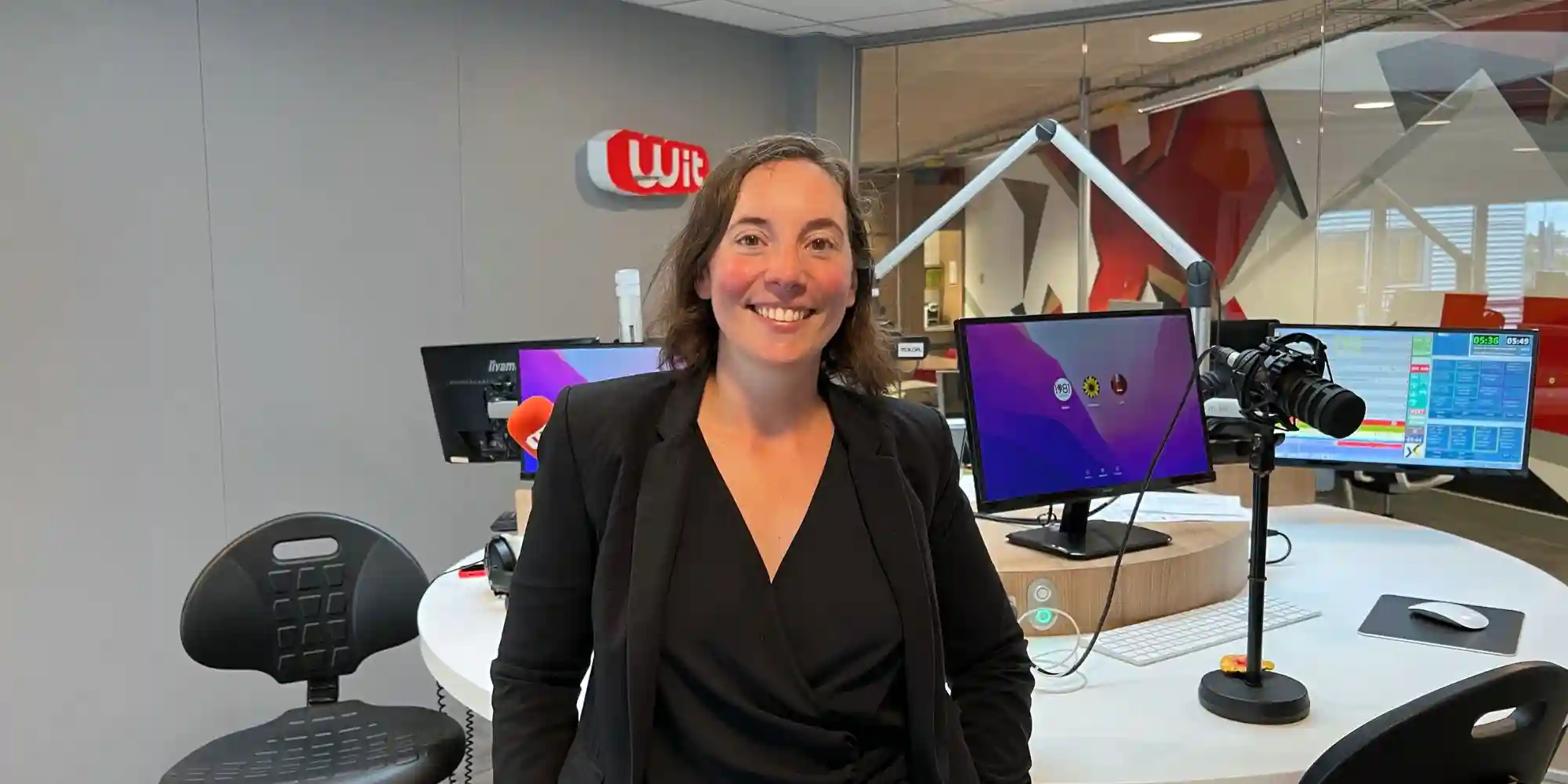 Élodie Quesnel, journaliste chez Wit FM